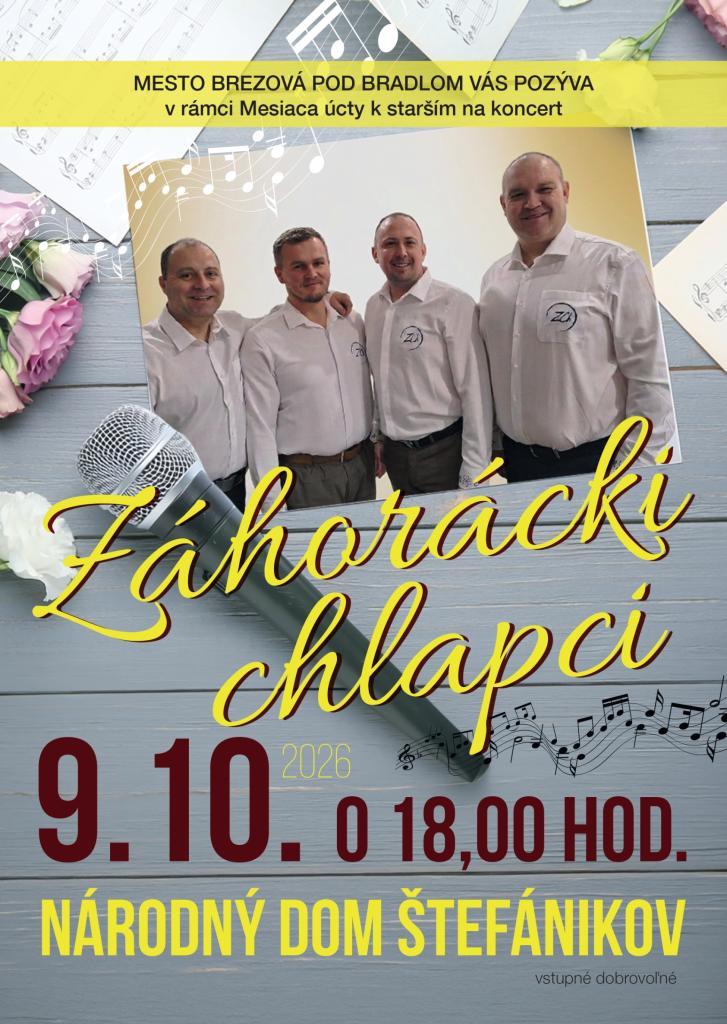 Záhorácki chlapci - plagát