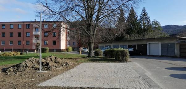 Nové parkovacie miesta na Dolných Lúkach 2