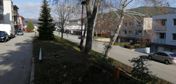 Rekonštrukcia verejného osvetlenia na Družstevnej ulici 2