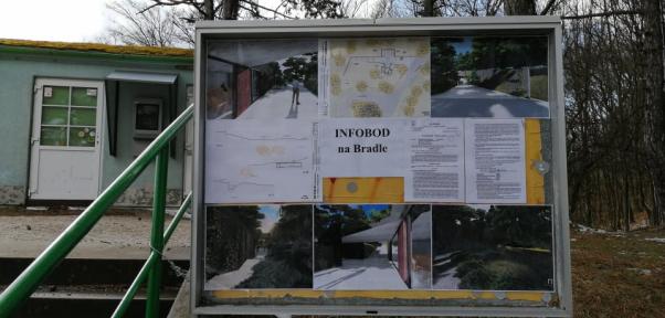 Na Bradle sa začala výstavba Infobodu a rekonštrukcia strážnice 4