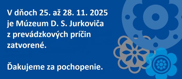 oznam o zatvoreni muzea