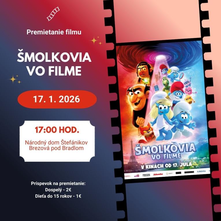 Plagát - Šmolkovia vo filme