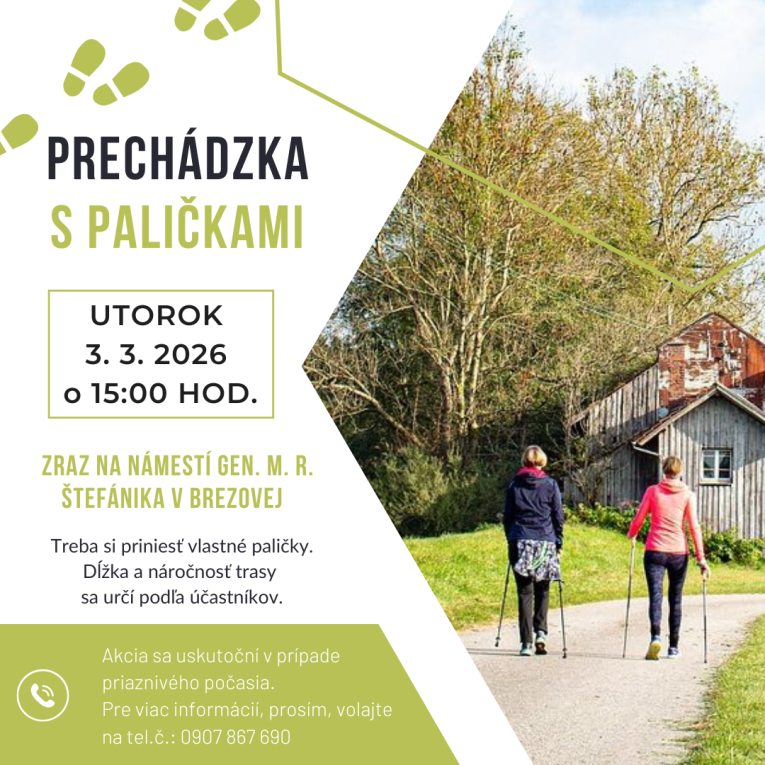 Prechádzka s paličkami