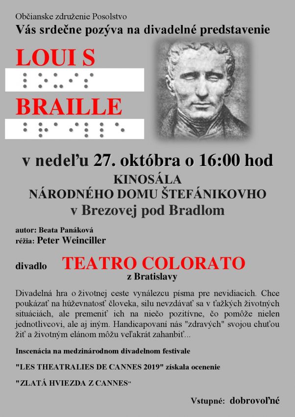 plagát divadlo