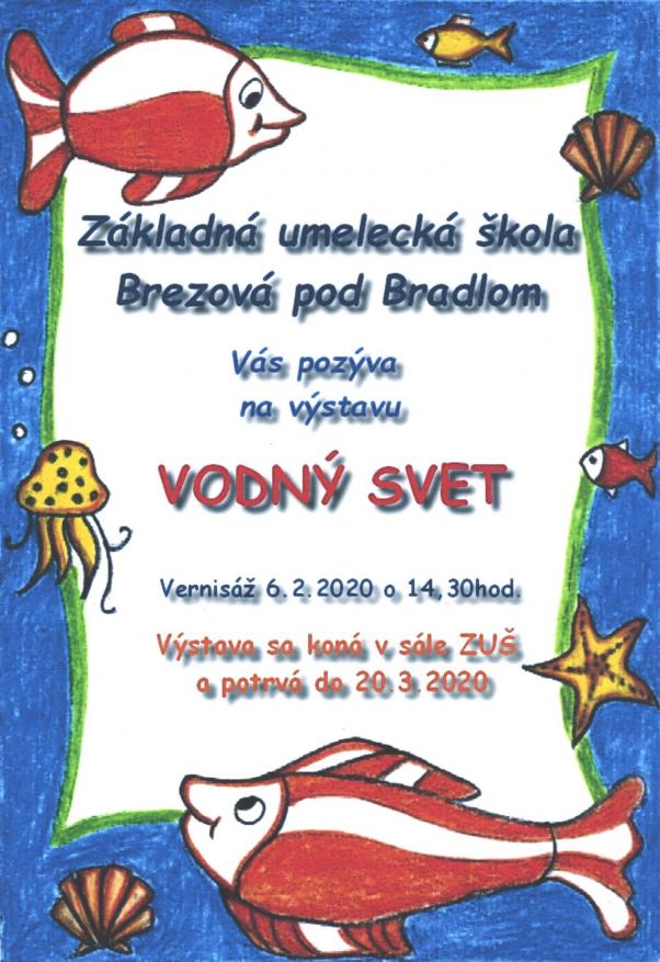 Výstava Vodný svet 1