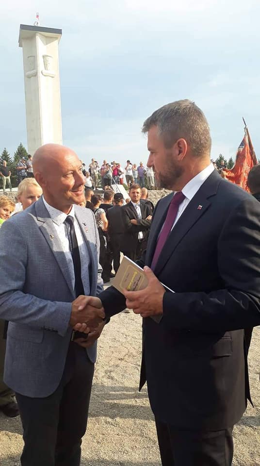 Primátor Jaroslav Ciran sa zúčastnil Krajských osláv 75. výročia SNP na Jankovom vŕšku 2
