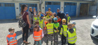 Deti z MŠ na Budovateľskej ulici navštívili mestskú políciu  1