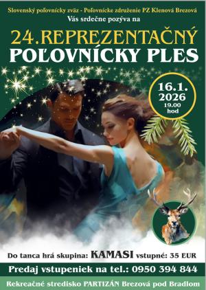 plagat Polovnicky ples