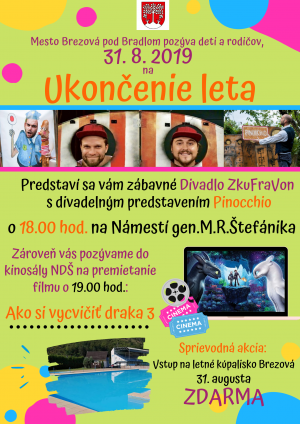 plagát Ukončenie leta