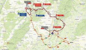 mapa pretekov Okolo Slovenska