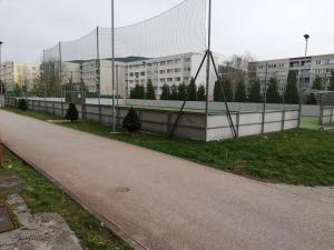 Rekonštrukčné práce na ihrisku na Sídl. D. Jurkoviča 1