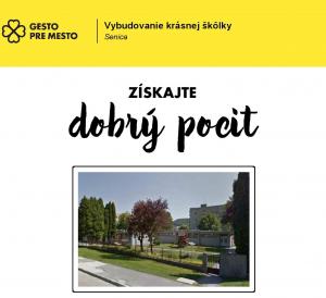 vybudovanie krásnej škôlky